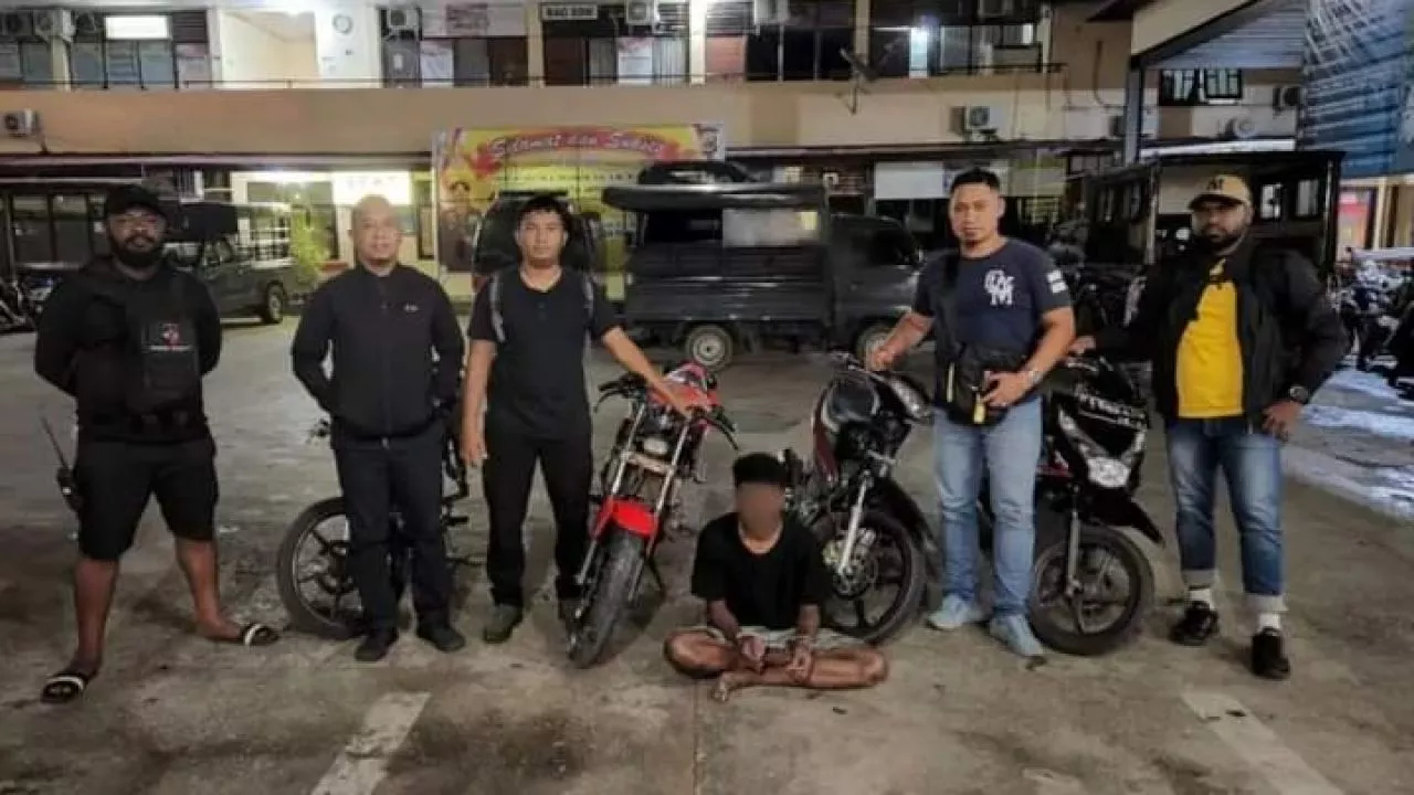 Sempat Kejar-kejaran dengan Polisi, Pelaku Curanmor di Jayapura Berhasil Dibekuk