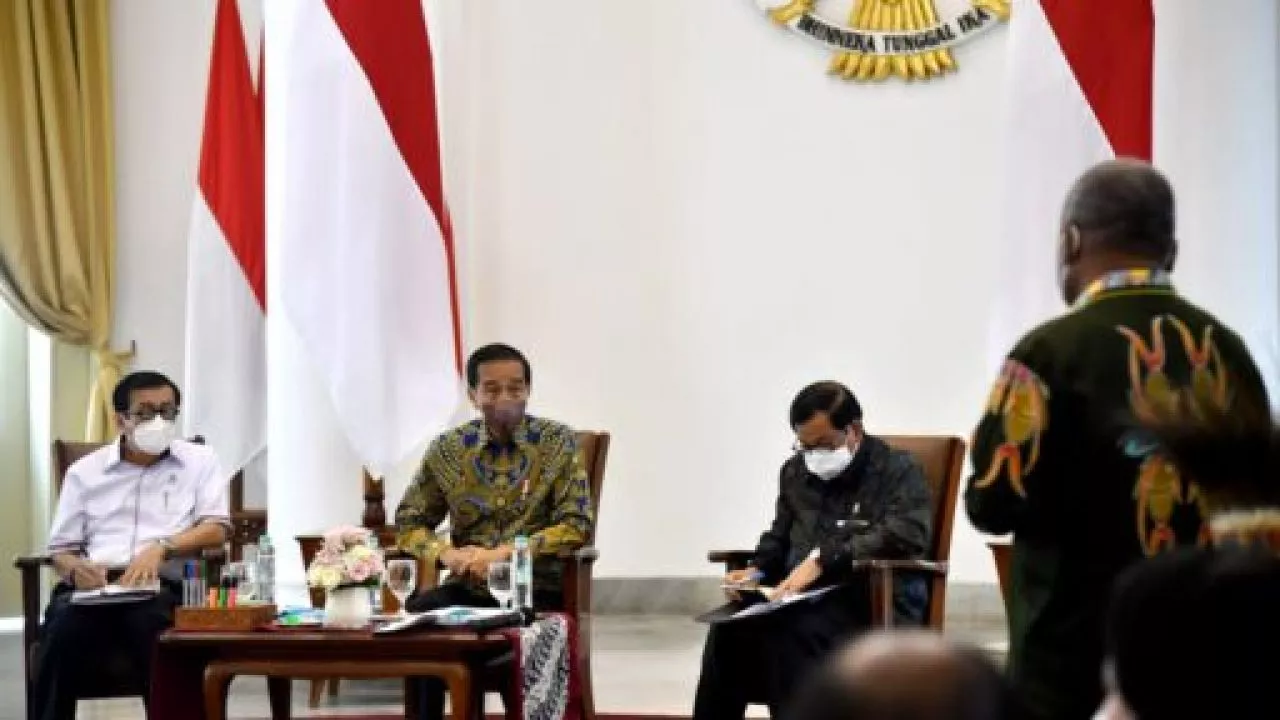 MRP Bersama Presiden Bahas Otonomi Papua di Istana Bogor