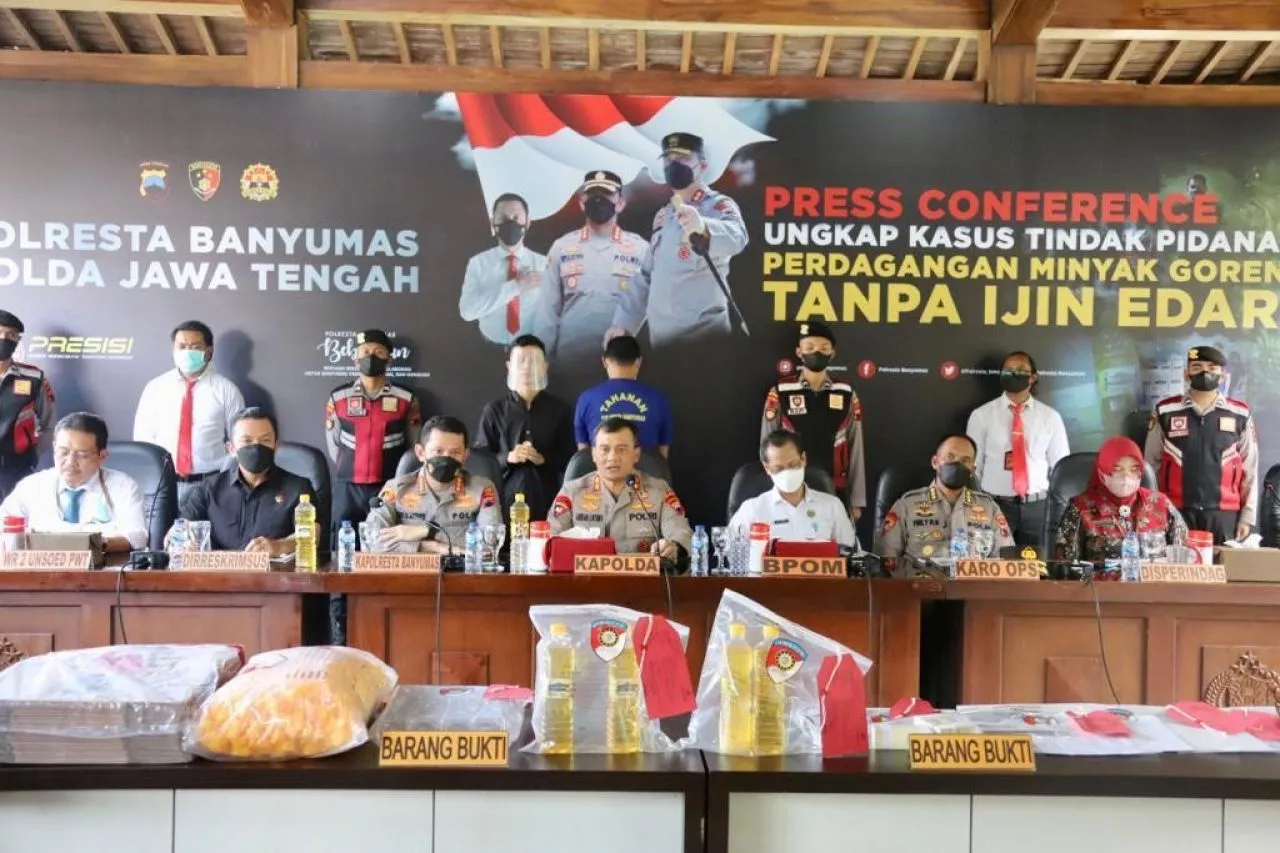 Terkait Migor, 14 Ton Barang Bukti Disita Polda Jateng