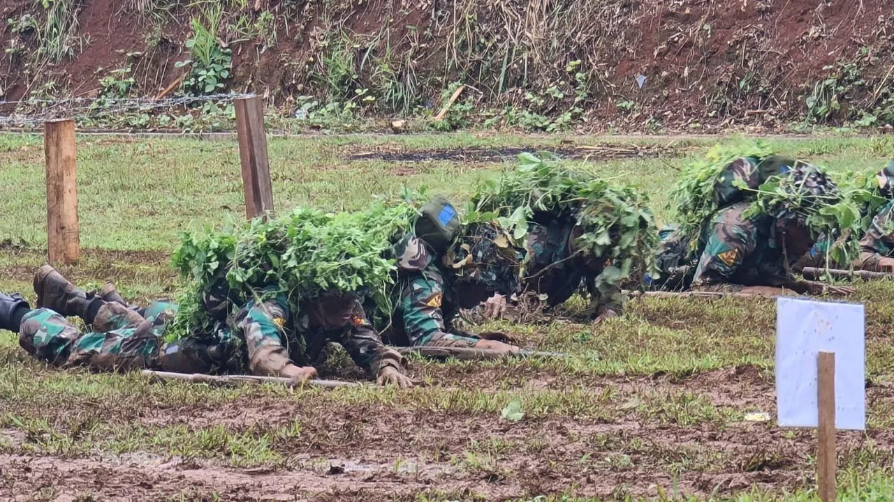 Intip Latihan Perembesan Siswa Satdik-2 Kodiklatal