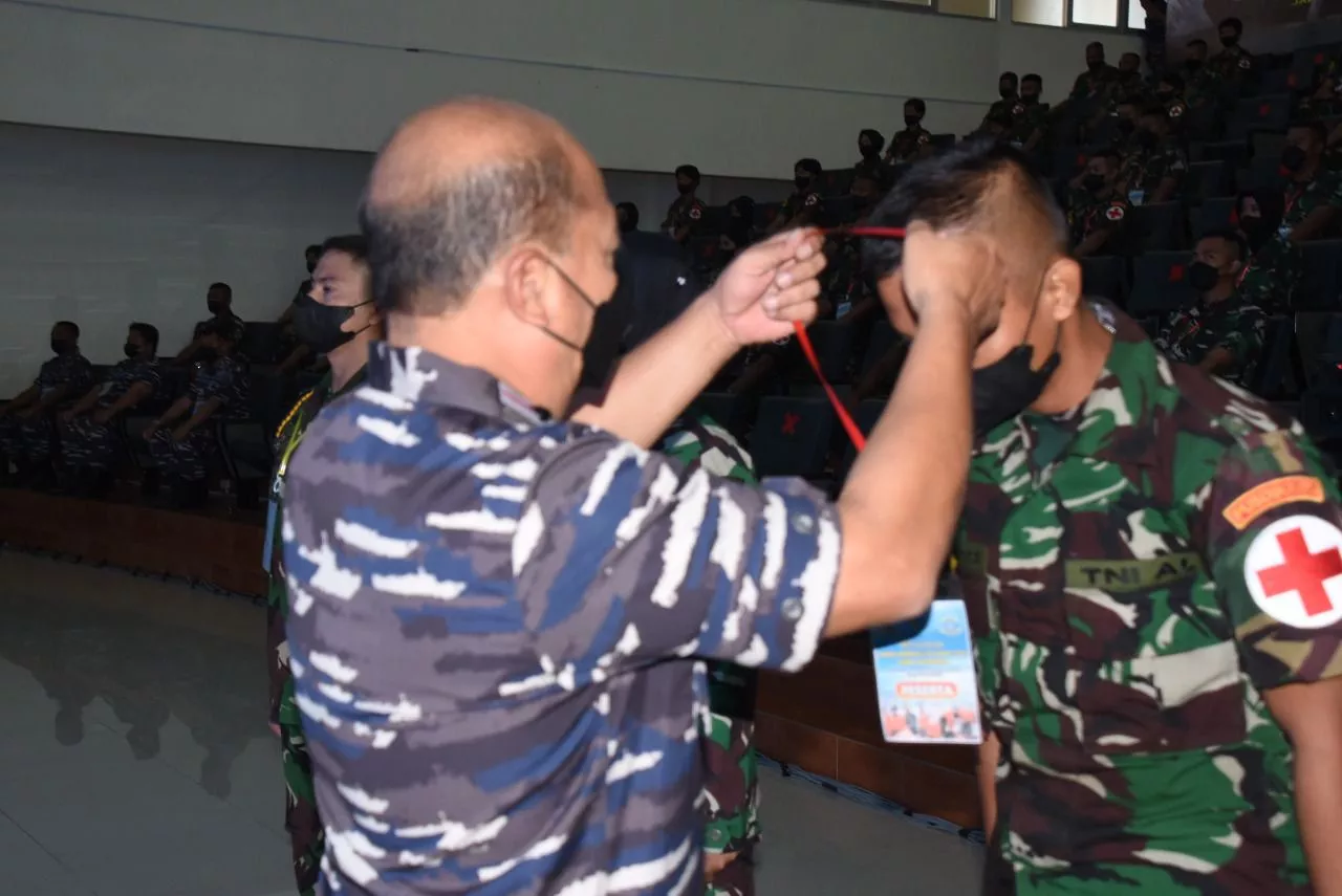 Profesional Hadapi Kegawatdaruratan, Siswa Pusdikkes Kodiklatal Ikuti Pelatihan GELS 2022
