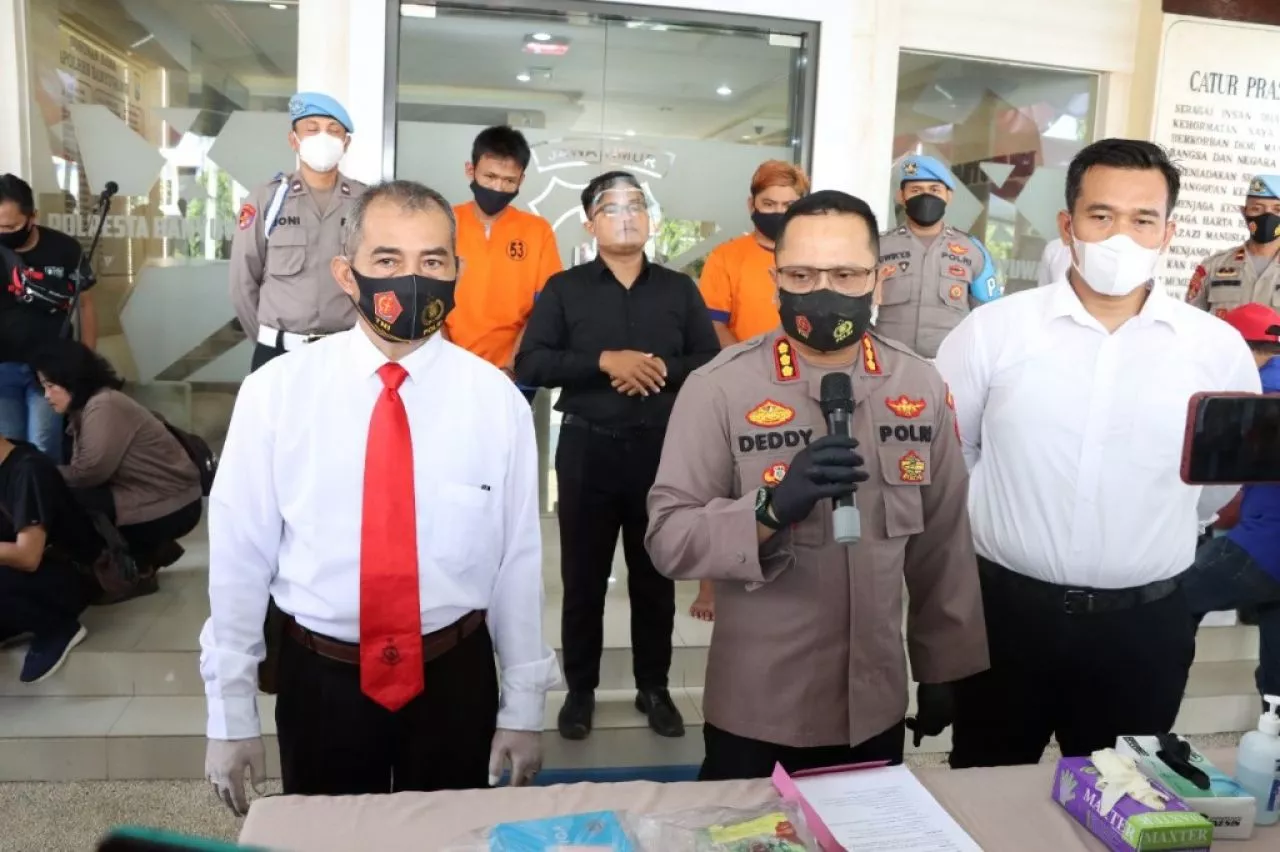 Ungkap Kasus Narkoba, Sabu 1 Kg Berhasil Disita Polresta Banyuwangi