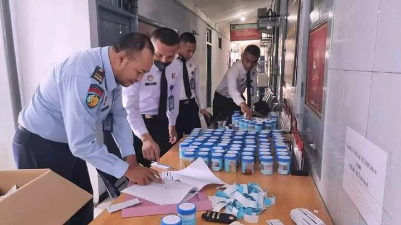 Tes Urine Mendadak di Lapas Jombang, Ini Hasilnya