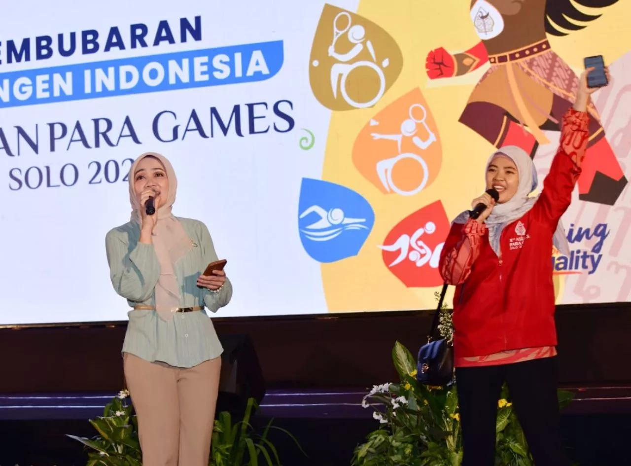 Hadiri Pembubaran Kontingen di Surakarta, Atalia: Kalian Inspirasi bagi Indonesi