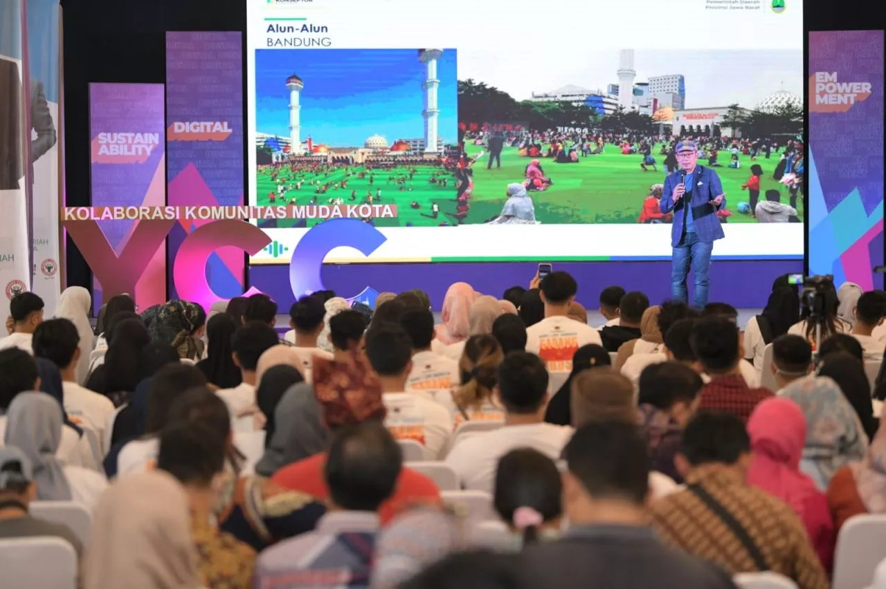 Berbicara di YCC, Ridwan Kamil Akan Sediakan Ruang Publik untuk Berkreasi