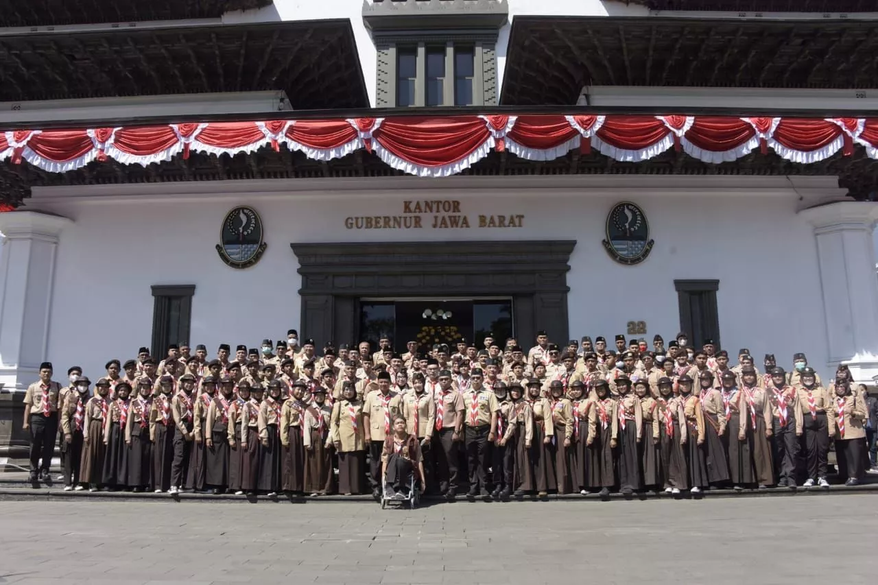 Jabar Kirim 558 Pramuka Terbaik ke Jambore Nasional Cibubur