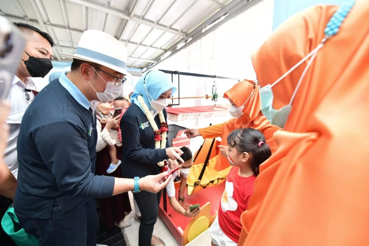 Di Kick Off Bulan Imunisasi Anak Nasiona, Kang Kamil: 2045 Indonesia Jadi Negara Adidaya