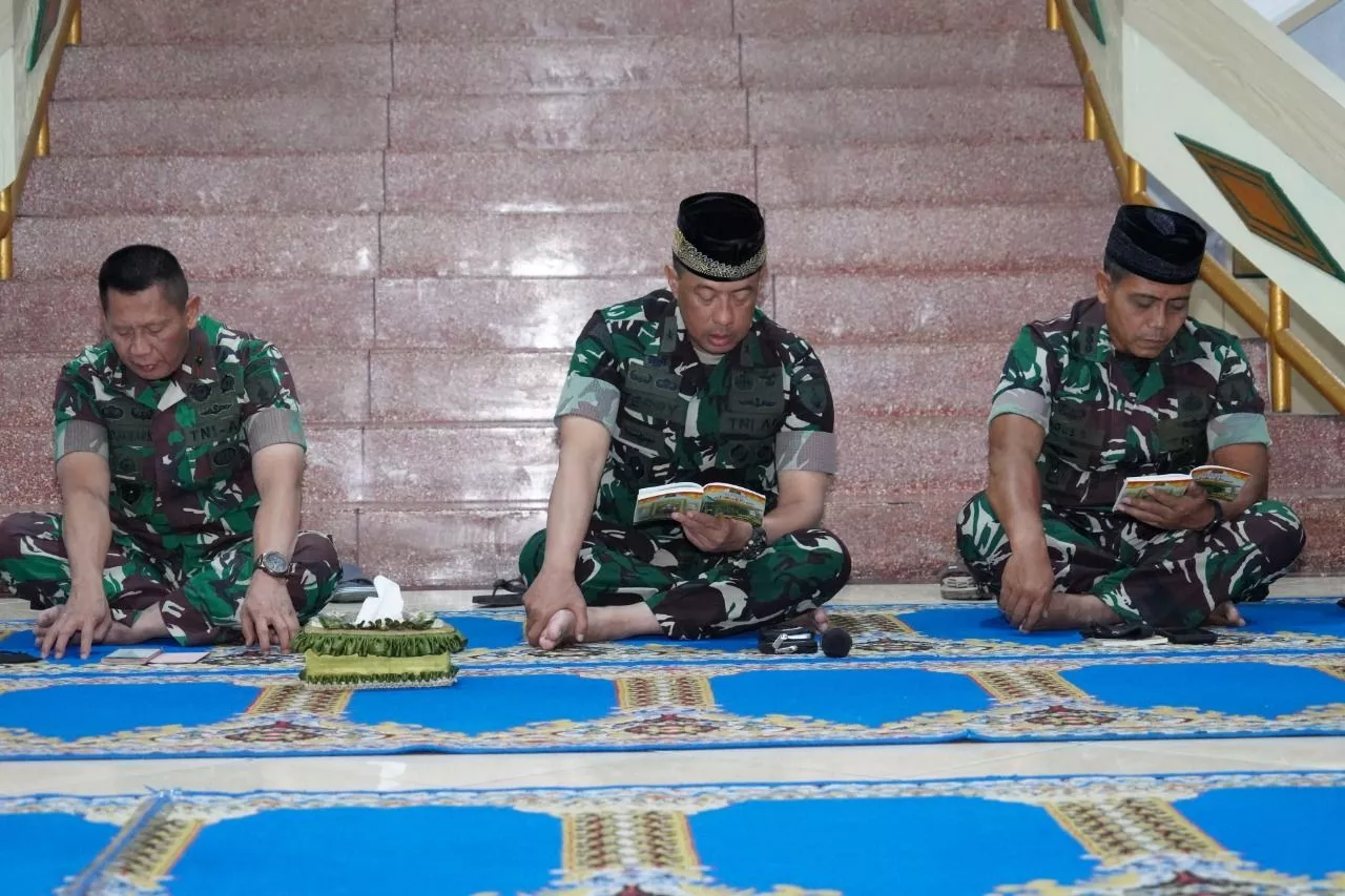Jelang HUT ke-56, Korem 084 Bhaskara Jaya Selenggarakan Do'a Bersama