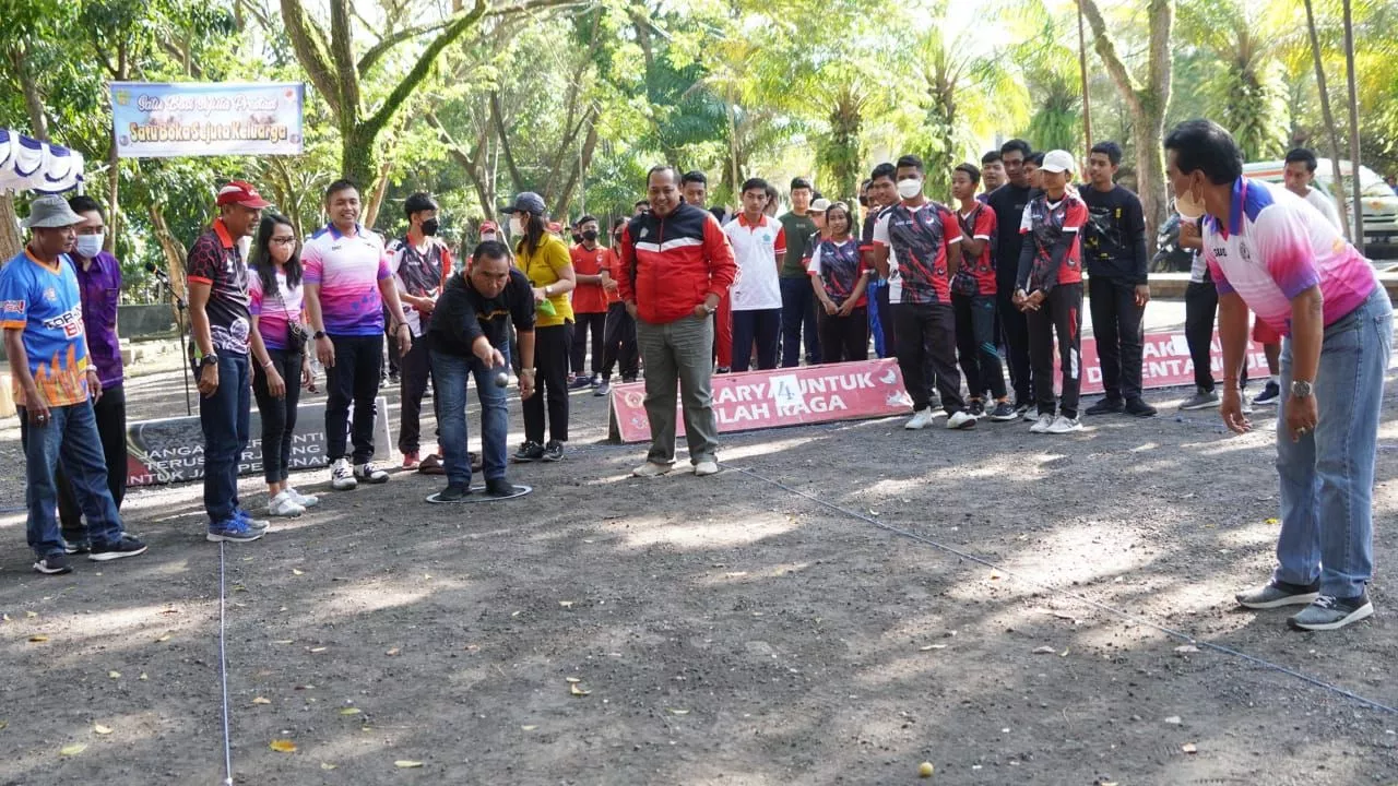 Jembrana Tuan Rumah Turnamen Petanque se-Bali