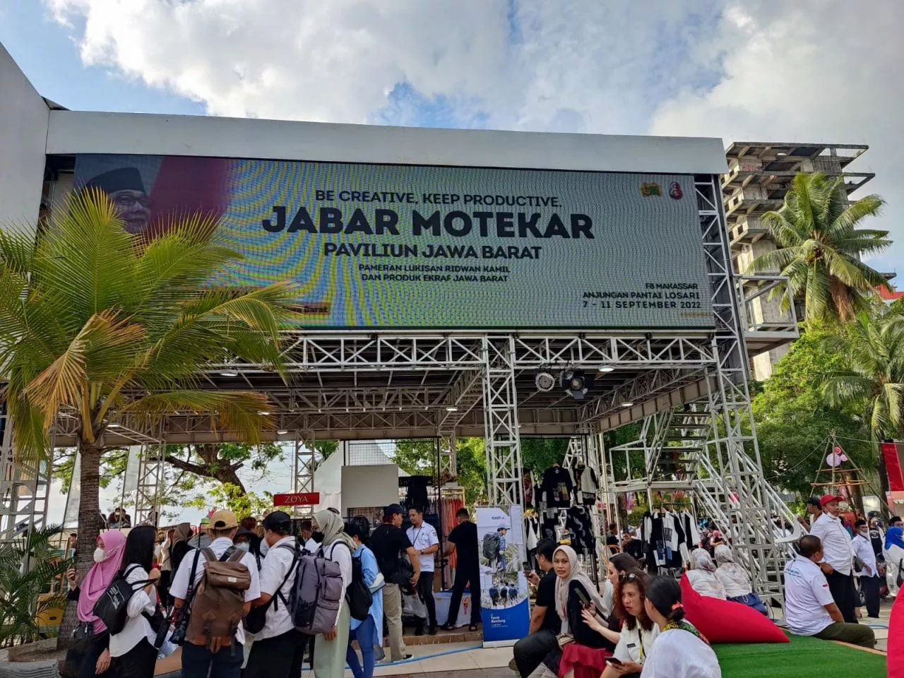 Keberadaan Stan Paviliun Jabar di MIEFF 2022 Jadi Kebangaaan Indonesia