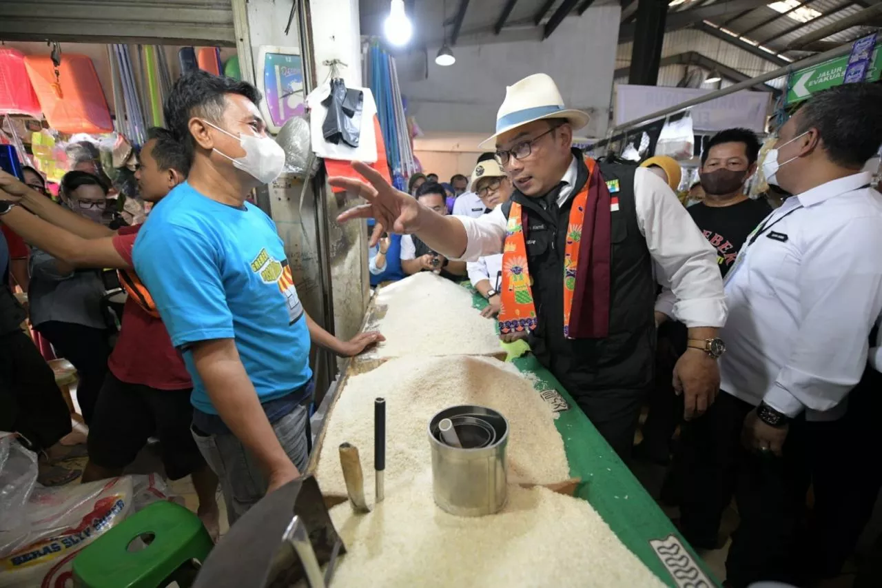 Ridwan Kamil Apresiasi Digitalisasi Pasar Tradisional Sukatani Depok