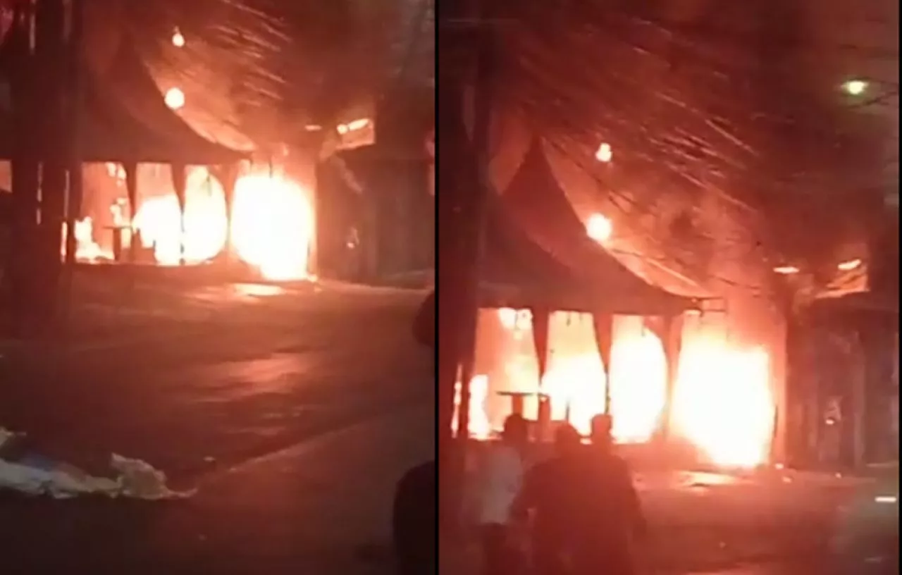 Kebakaran di Gambir Jakarta Pusat, 4 Unit Damkar dan 20 Personil Dikerahkan