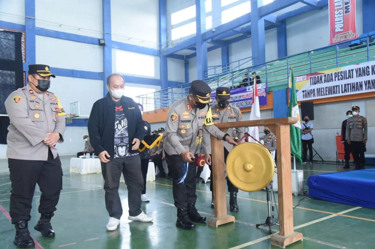 Gelaran Turnamen Silat Kapolres Cup 2022 Lamongan, Para Pendekar Bertanding