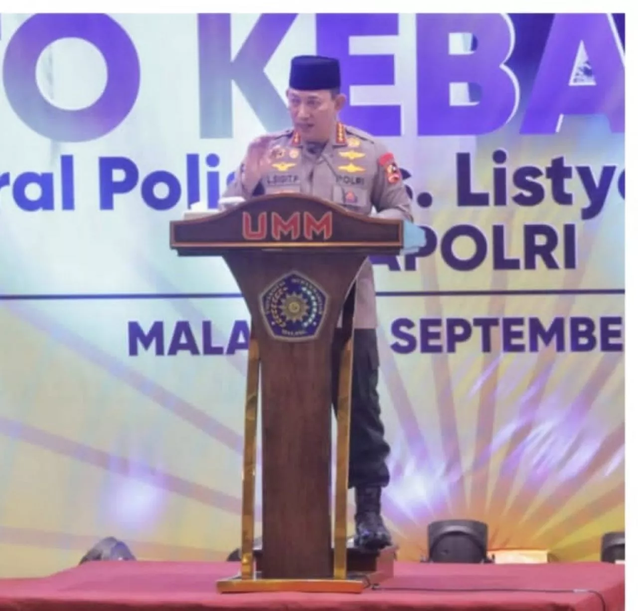 Hadir di Konsilidasi Kebangsaan Angkatan Muda Muhammadiyah, Begini Pesan Kapolri