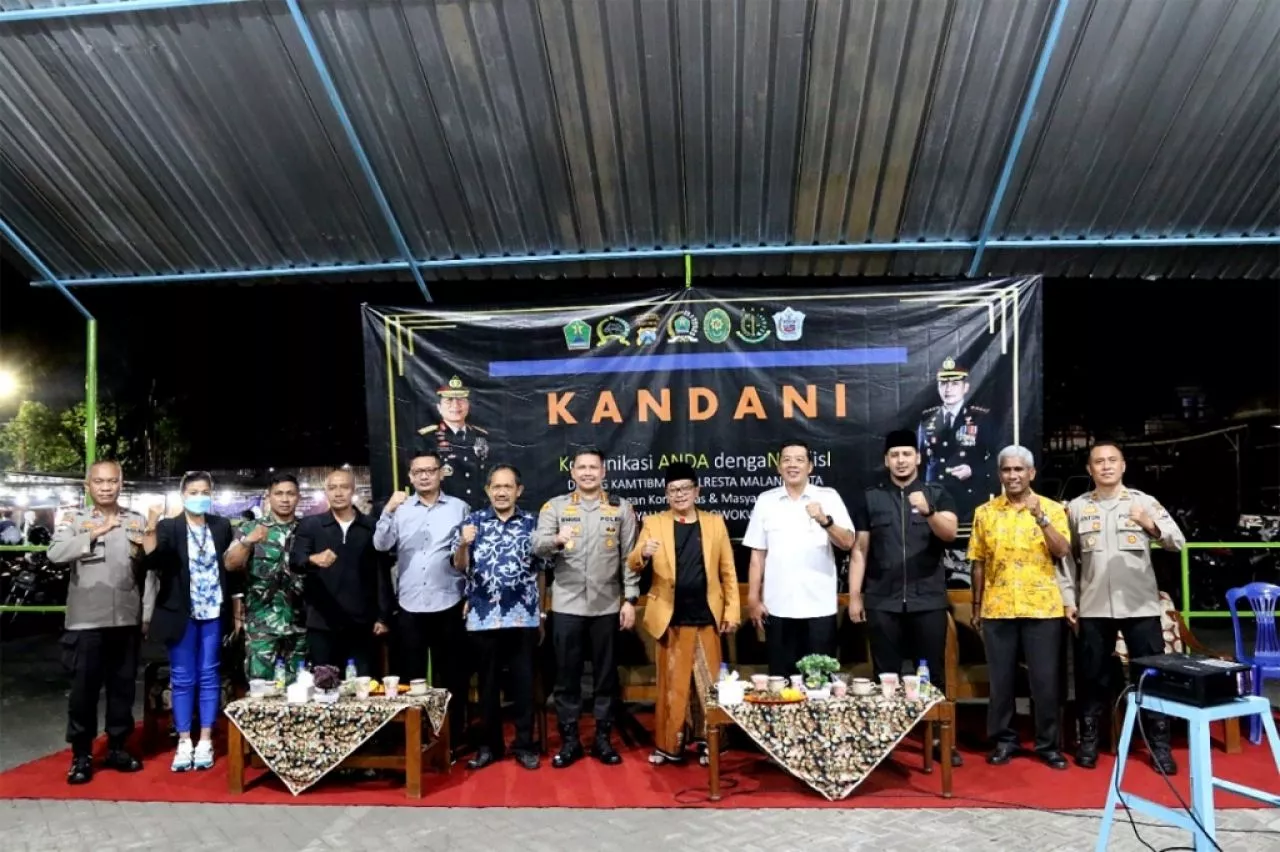 Gelar KANDANI, Polresta Malang Kota Serap Aspirasi Nasyarakat