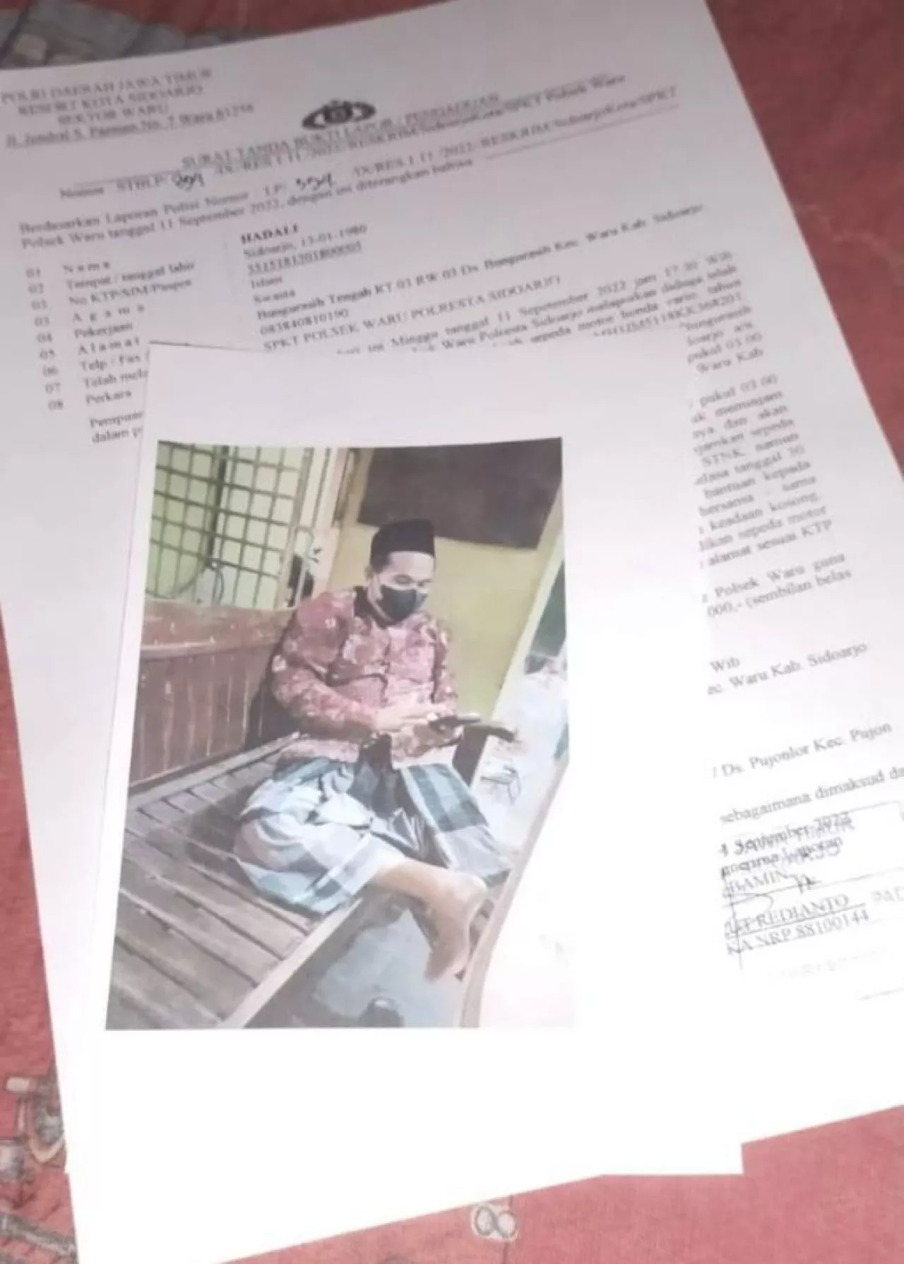 Niat Baik Meminjamkan, Motor Dibawa Kabur
