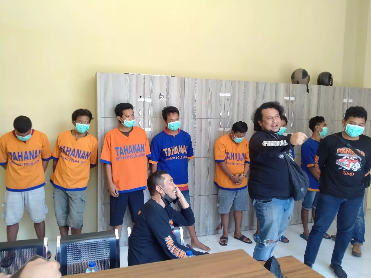 Gelapkan Gula Revinasi, Tujuh Tersangka Diamankan Polda Jatim