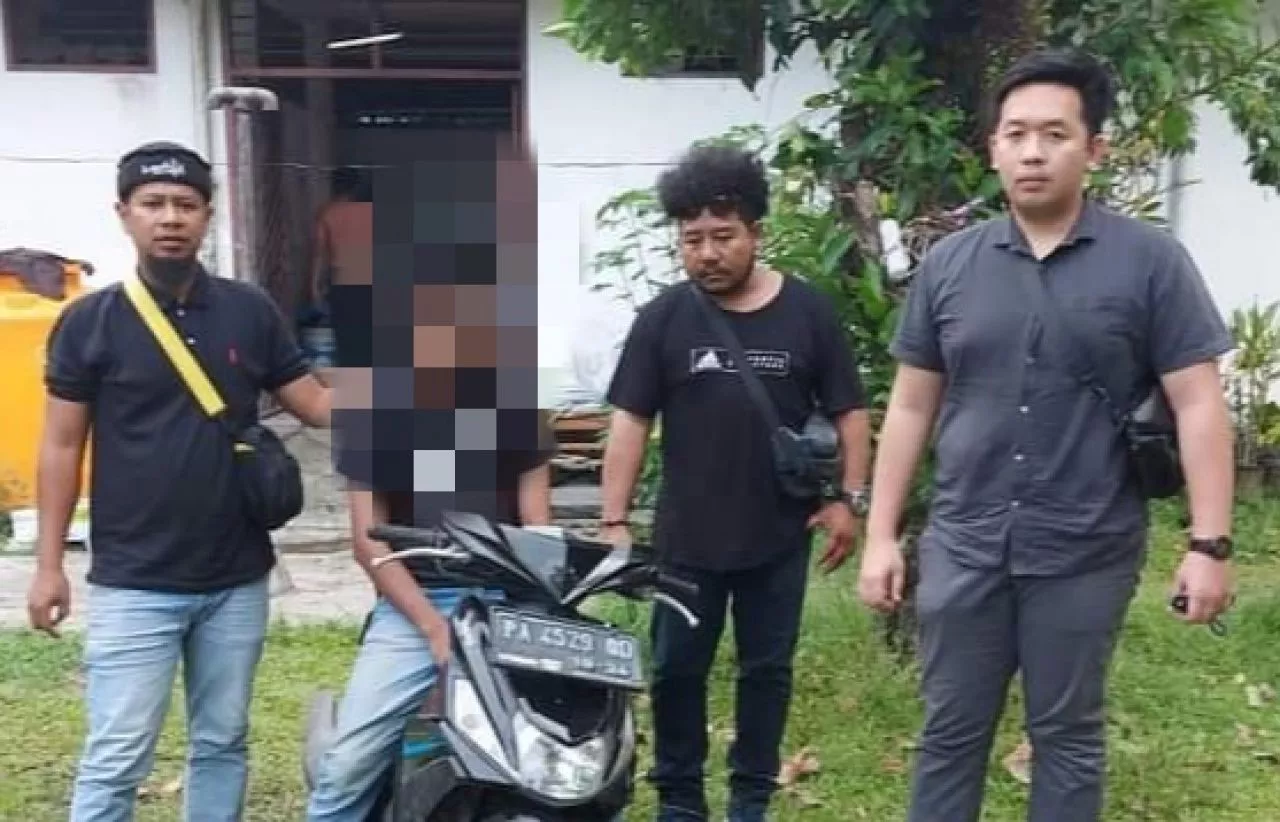 Pelaku Curanmor di Abepura Diringkus Polisi Setelah Sembunyikan Motor Korban