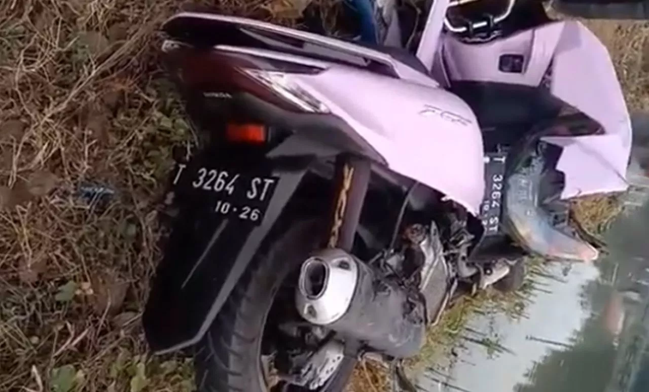 PCX dan NMAX Bertemu di Peristiwa Laka, Korban Patah Tulang