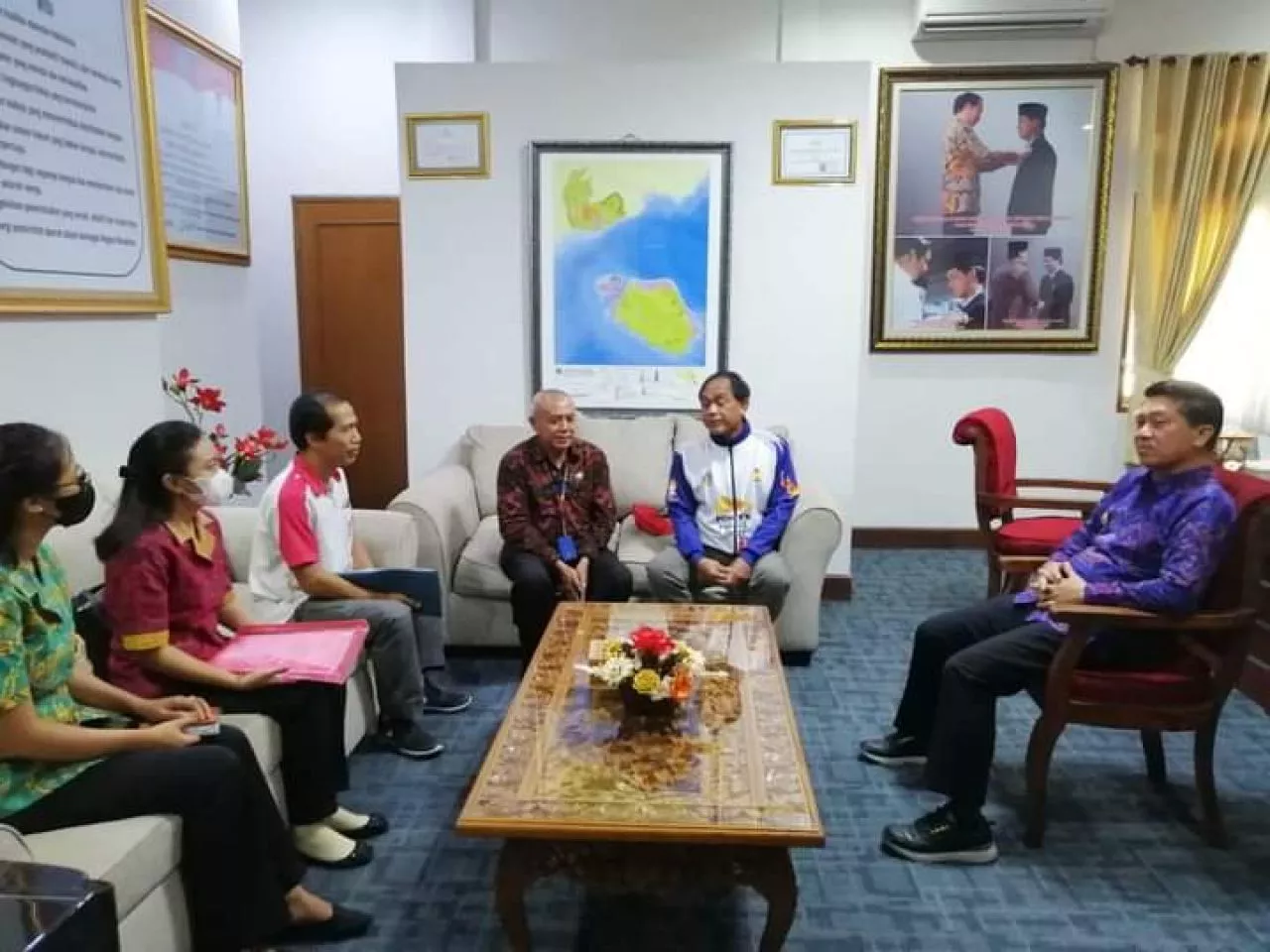 PTMSI Klungkung Helat Kejuaraan Tenis Meja, Smash On Drugs Piala Bupati