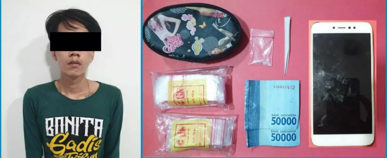Simpan Sabu di Kost, Pengamen di Surabaya Pasrah Saat Ditangkap