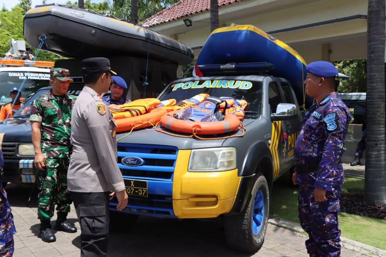 Antisipasi Bencana Alam Hidrometeorologi, Polres Probolinggo Petakan Titik Rawan Banjir