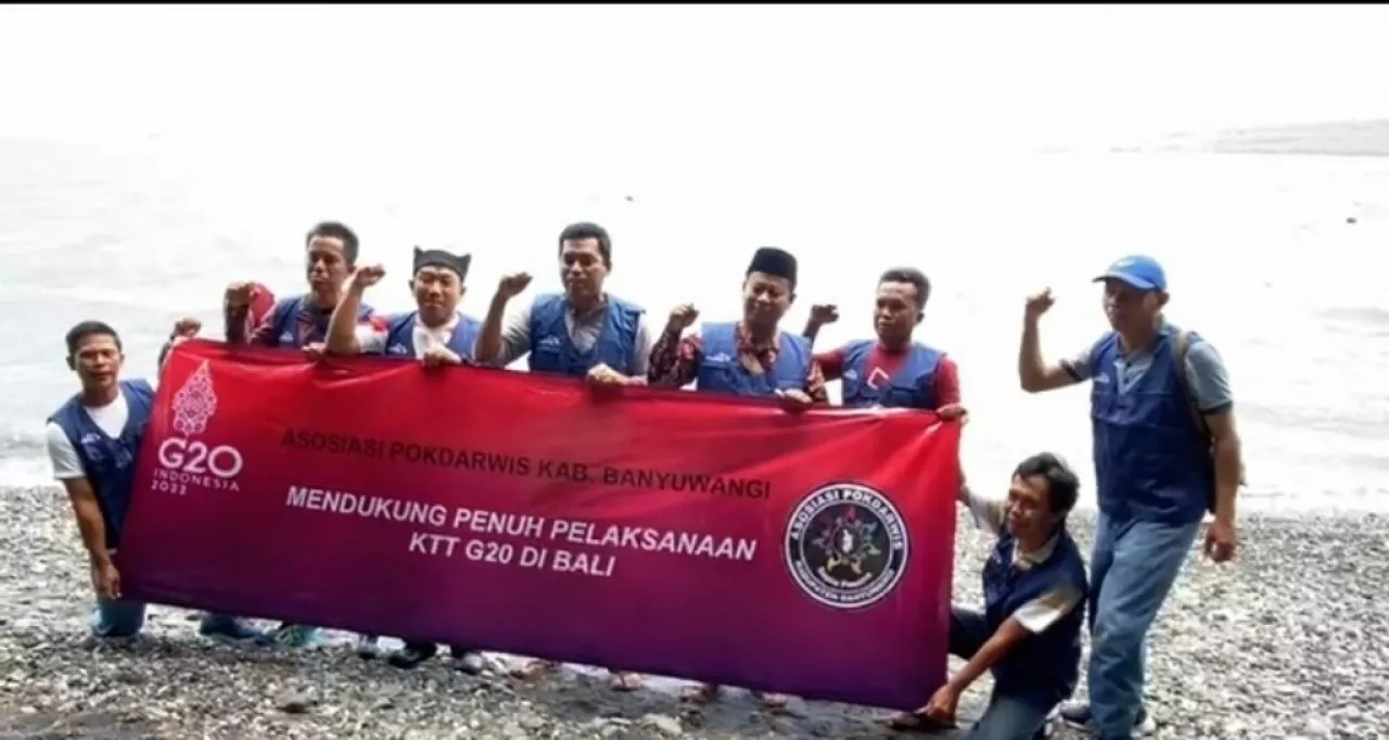 Ketua Pokdarwis Banyuwangi, Abdul Azis mendukung kegiatan G20 di tanah air berjalan sukses.