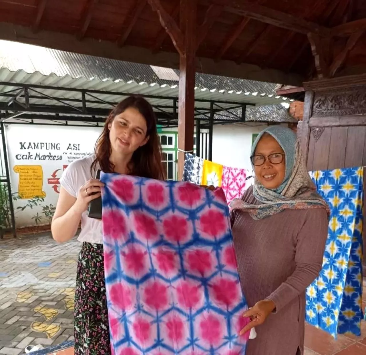 Kampung Batik Tin Bentukan Eri Cahyadi, Hasilnya Mulai Dirasakan Warga