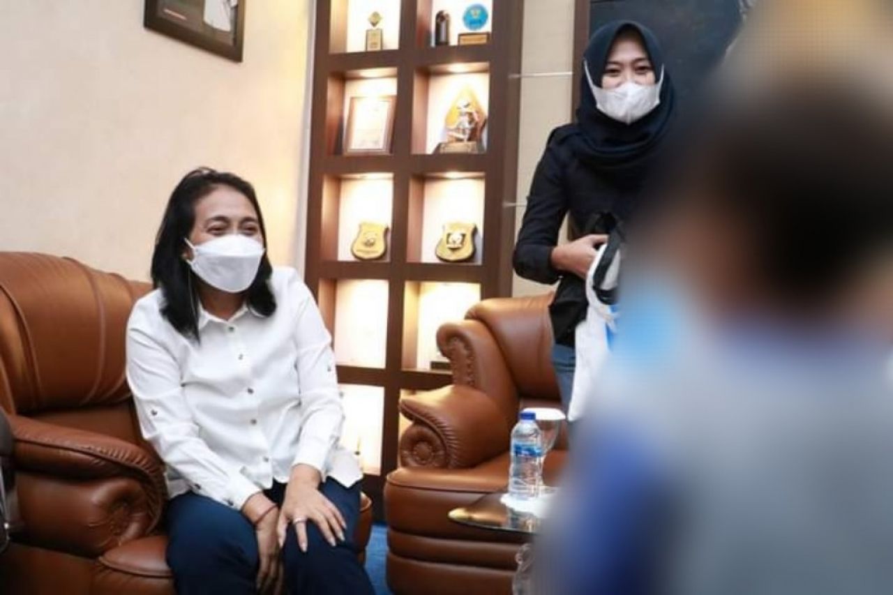 Bintang Puspayoga bertemu dengan korban