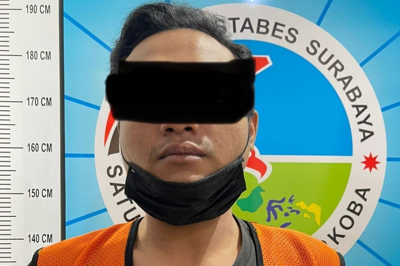 Memiliki Sabu, Seorang Ojol di Surabaya Ditangkap Polisi