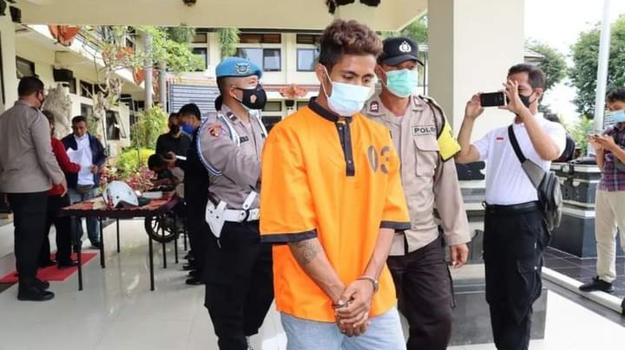 Baru Sebulan Bebas, Residivis Curanmor Tabanan Kembali Ngandang