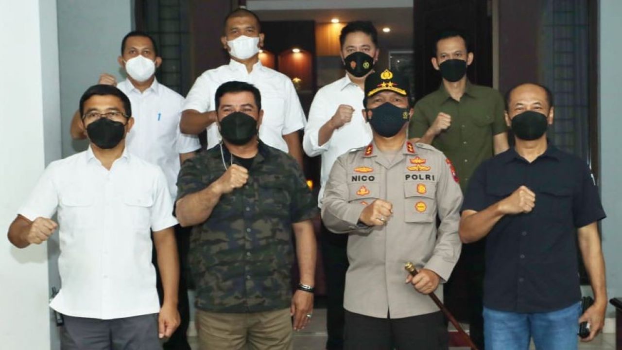 Kapolda dan Kabinda Jatim Tingkatkan Sinergitas di Jawa Timur