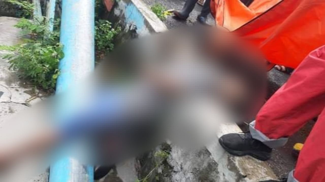 Korban bernama Satris (12) kesetrum di depan pos rumdis TNI AL