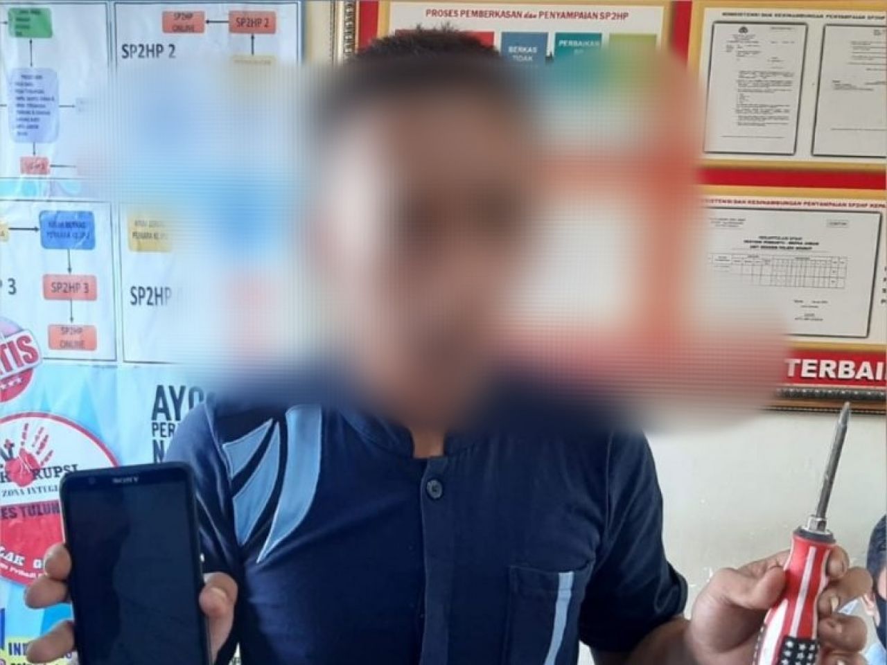 Spesialis Pencuri HP di Tulungagung Hampir Diamok Massa