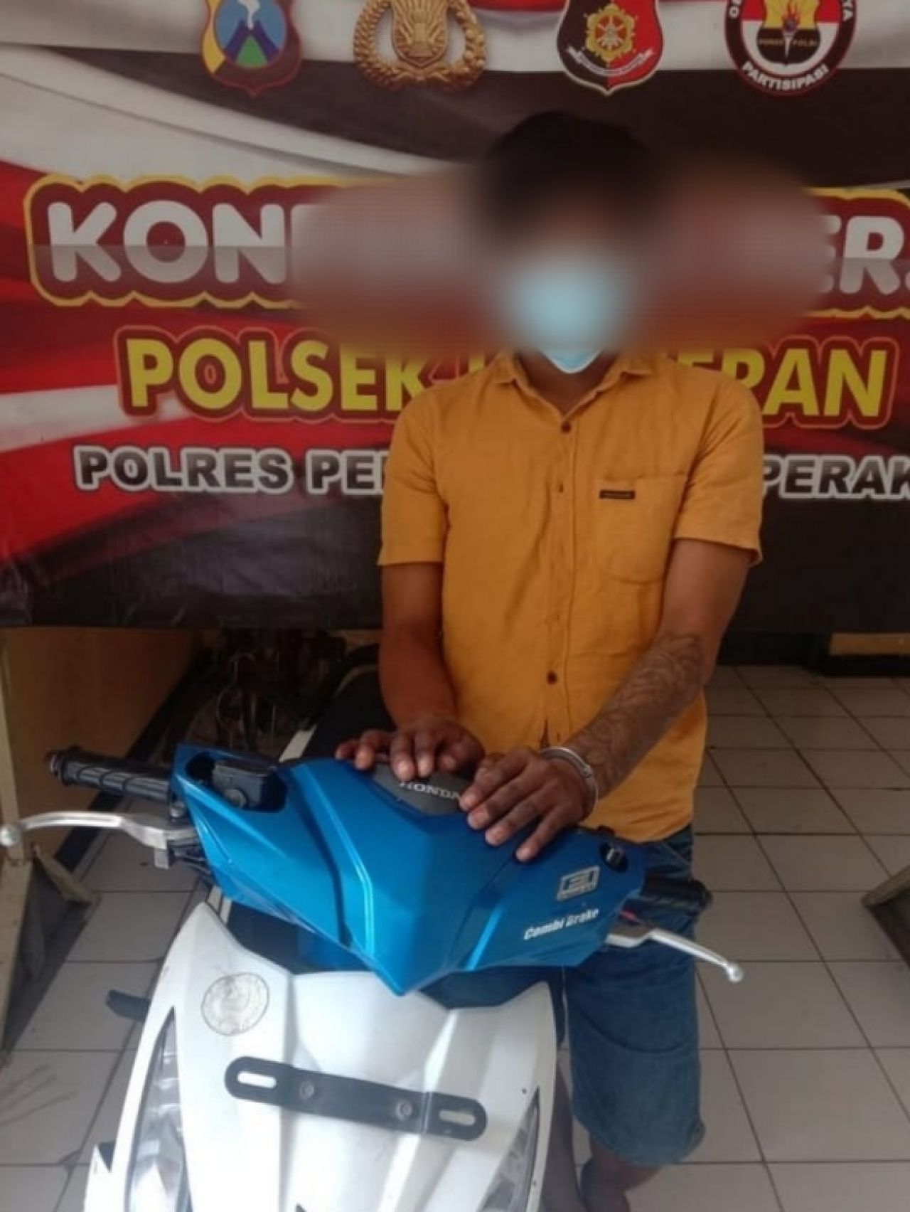 Curi Motor, Seorang Pengamen di Bulak Banteng Diciduk Polisi