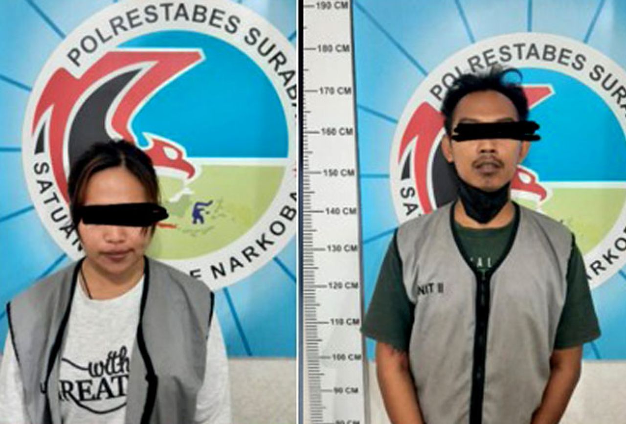 Polrestabes Surabaya Ringkus Pengedar Narkoba di Simo Pomahan