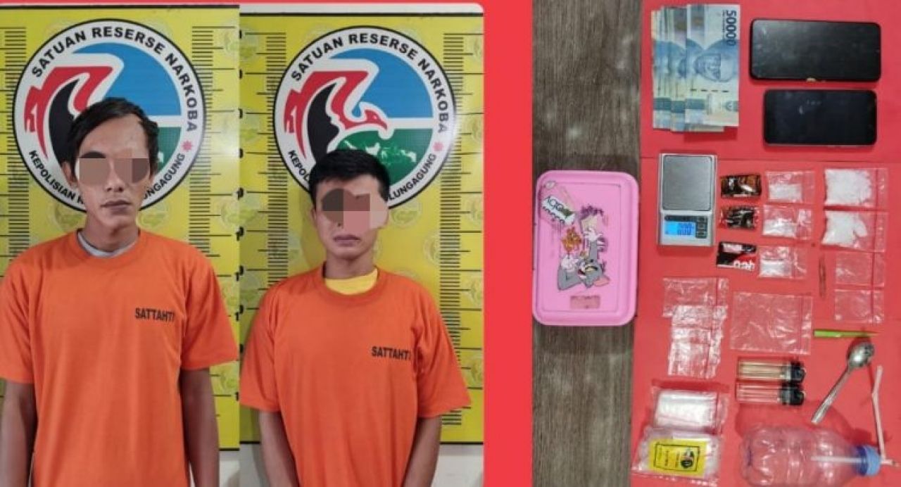 Para Bandar Sabu Tulungagung Diciduk Polisi di Sebuah Rumah Kos