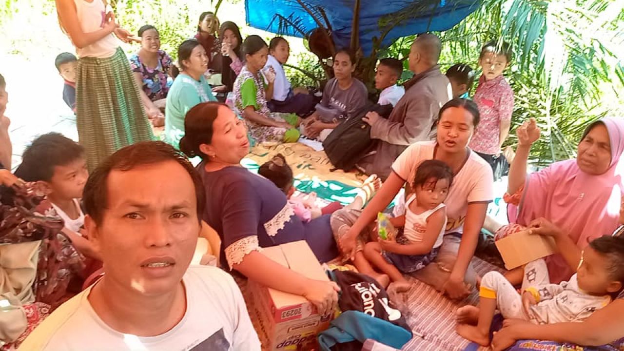 Pasca Gemppa 6000 Warga Mengungsi (Foto: Dodi Ifanda Rang Talu)
