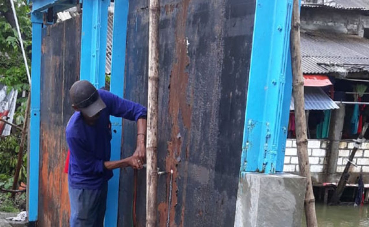 Pintu Dam Margoanyar Lamongan