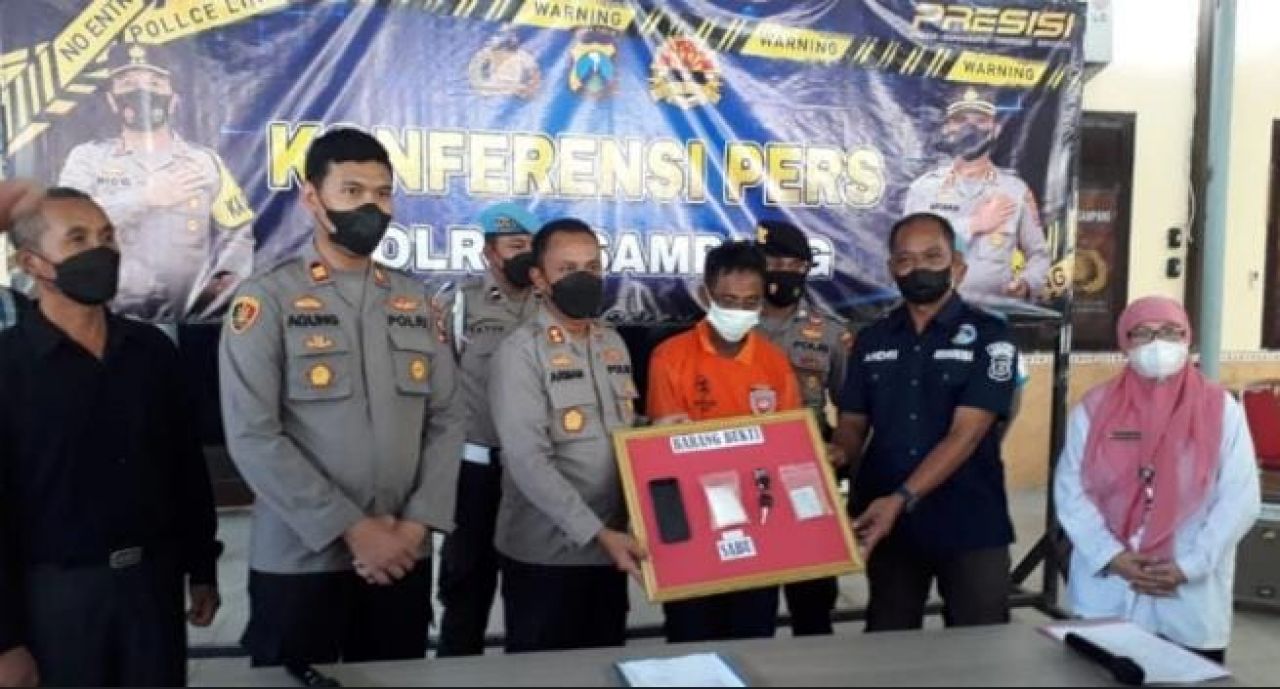 Miliki Sabu, Empat yang Diamsnkan Polres Sampang, Satu Jadi Tersangka