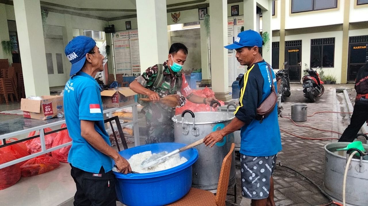 loyalitas dan dedikasi Prajurit dilakukan secara maksimal untuk membantu masyarakat.