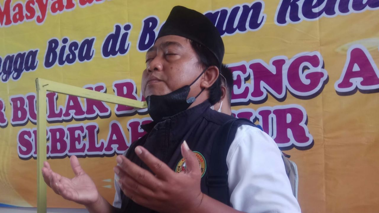 Indah Sutoko ketua LPMK kel. Sidotopo Wetan (Foto: Gatut)