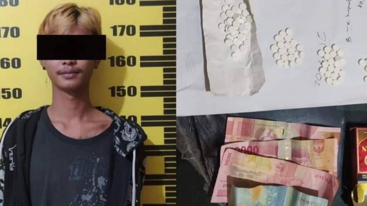 Baru Pertama Edar Narkoba, Pria di Kediri Diringkus Polisi
