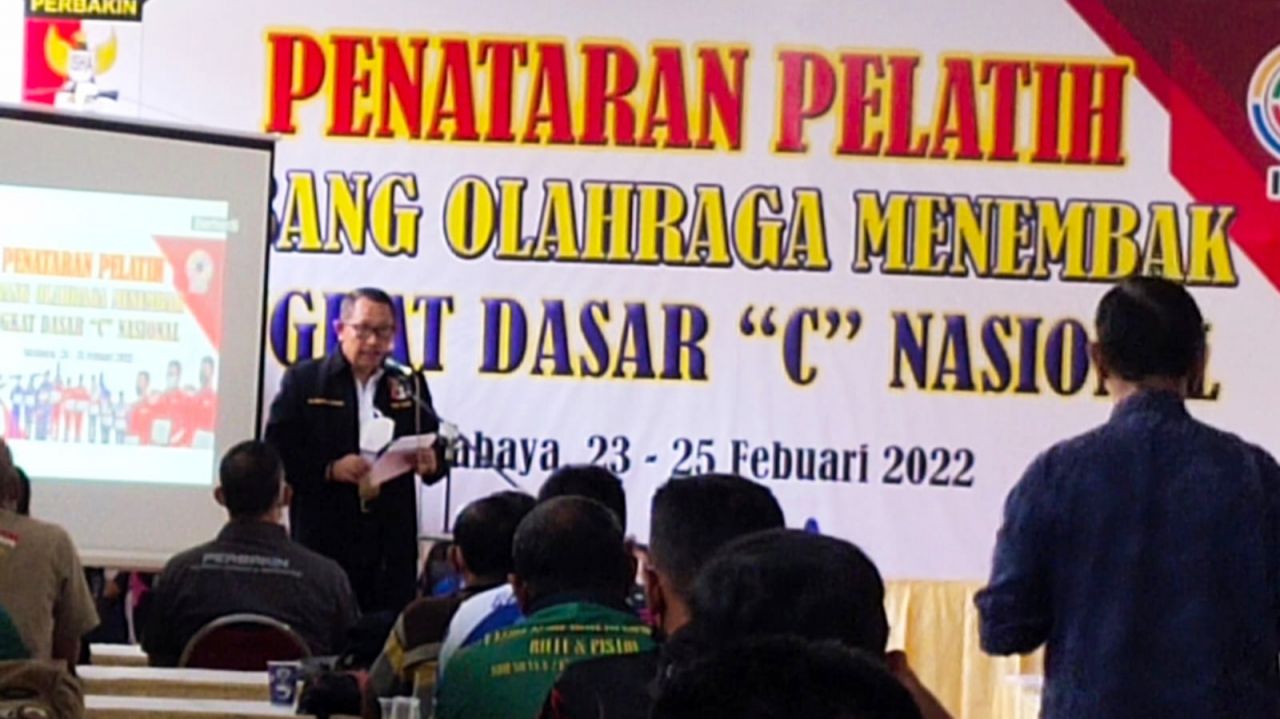 Pengprop Perbakin Jatim Gelar Pelatihan Tingkat Dasar C Nasional