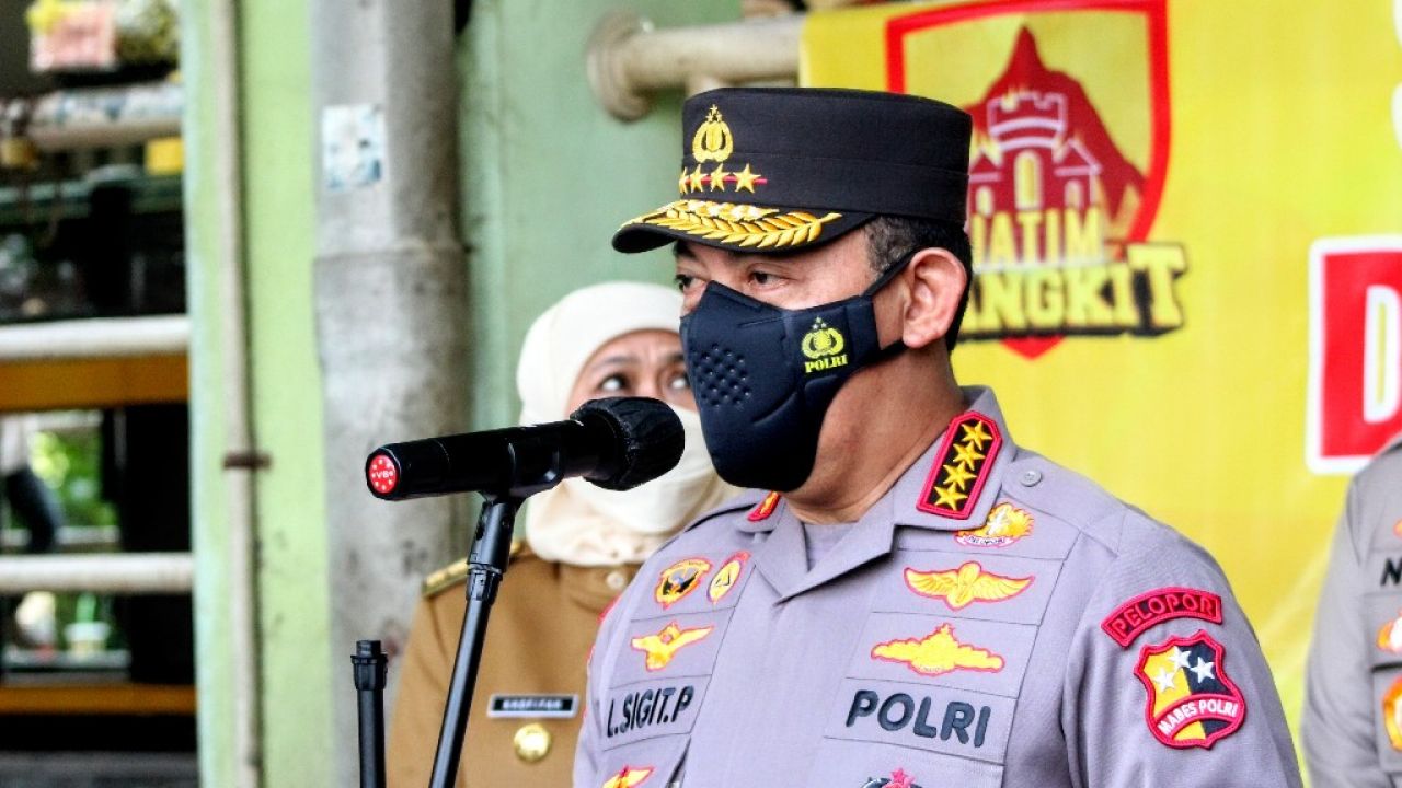 Kapolri, Jenderal Pol. Listyo Sigit Prabowo (Foto; Kudel)