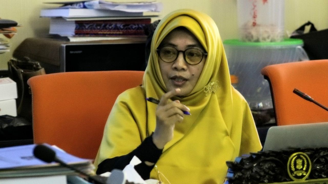 Wakil Ketua Komisi C, Aning Rahmawati (Foto: Kudel) 