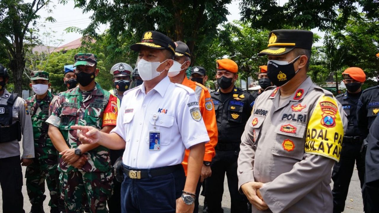 Antisipasi Jelang Ramdhan, PT KAI Daob 8 Laksanakan Apel Bersama