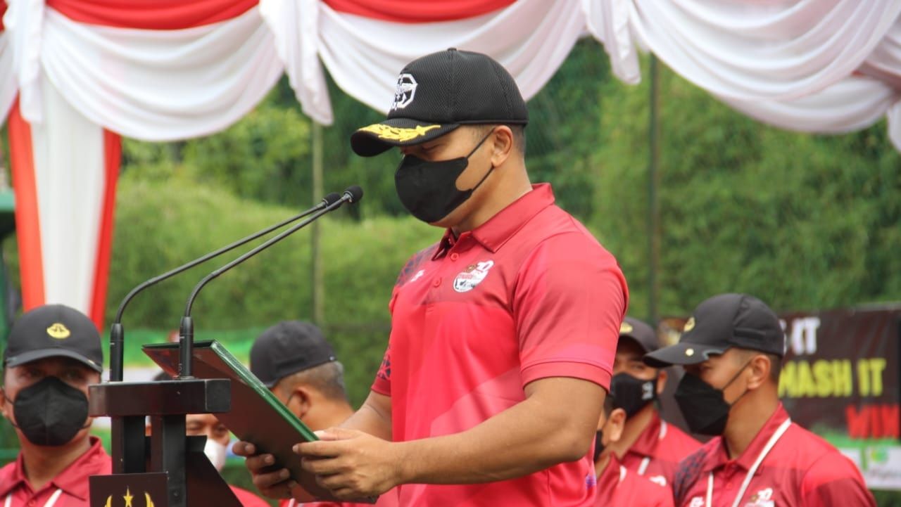 HUT ke 70, Grup 1 Kopassus Gelar Turnamen Tenis Danjen Kopassus Cup 2022
