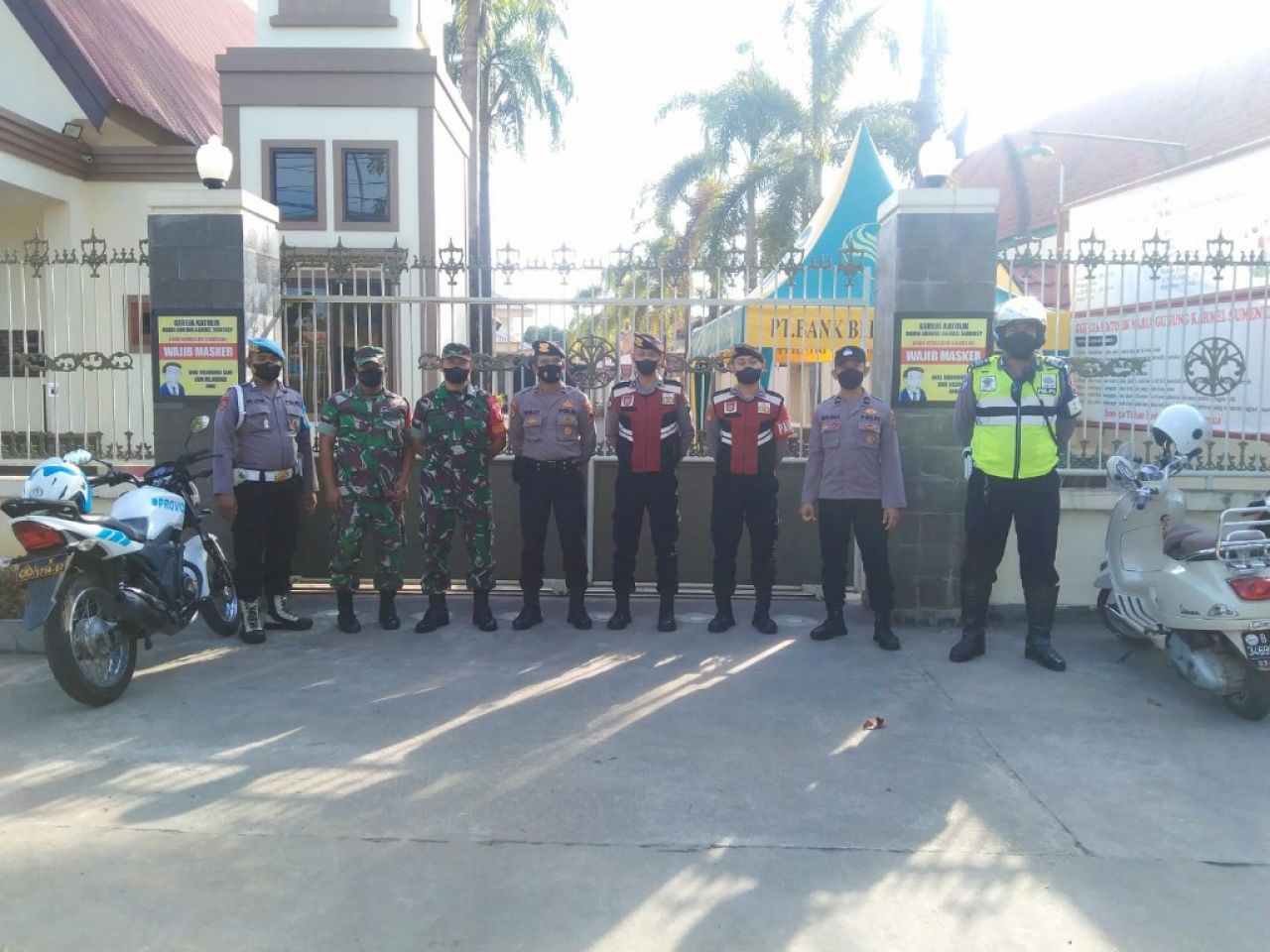 Ibadah Paskah Umat Nasrani, Polres Sumenep Stirilkan Gereja