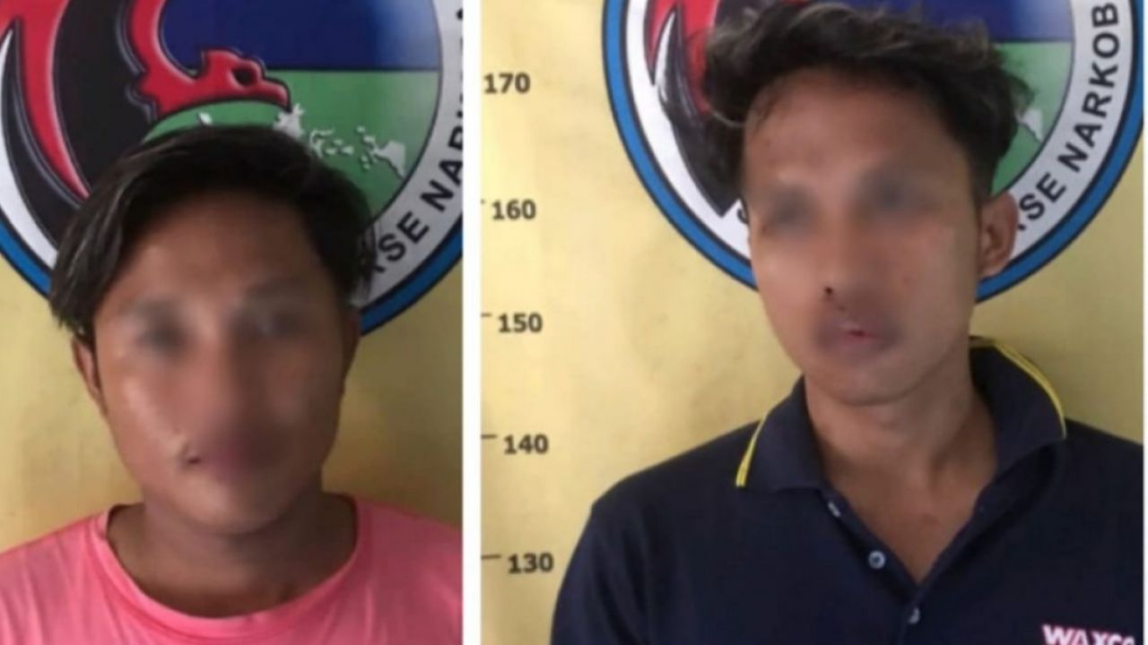 Duet Pengedar Narkoba Diamankan Polsek Galis